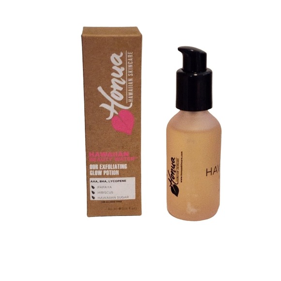Honua Hawaiian Beauty Water Exfoliating Glow Potion Toner 2oz Travel Size - Picture 5 of 5